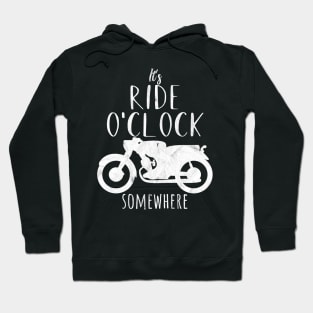 Motorcycle ride o'clock Hoodie